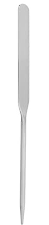 Beauty Spatula, Makeup Spatula, Liquid Foundation Spatula, Stainless Steel Ergonomic Nail Art Makeup Stirring Rod, for Makeup Artist
