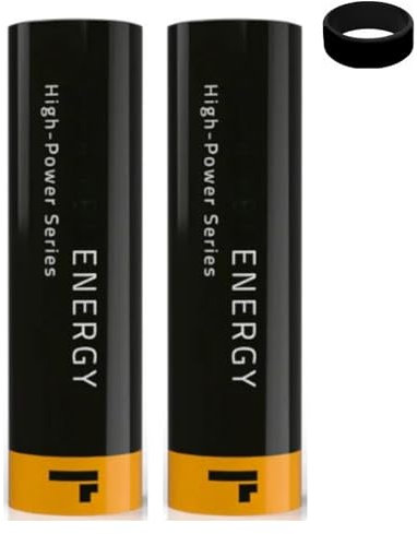 18650 3800mAh Gold Compatible With Fogstar Energy Works With Sub Ohm Kit No Nicotine (2 Pack)