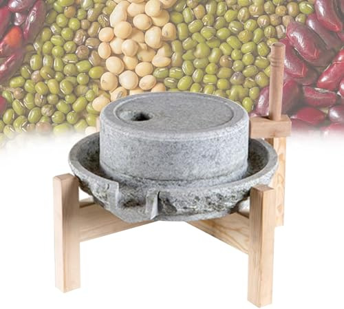 Manual Grain Mill - Hand Crank Kitchen Grinder for Fresh Flour & Cereal, Ideal for Healthy Home Cooking