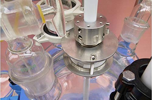 GOWE 20L,Bollitore di reazione in vetro borosilicato,Reattore di reazione chimica