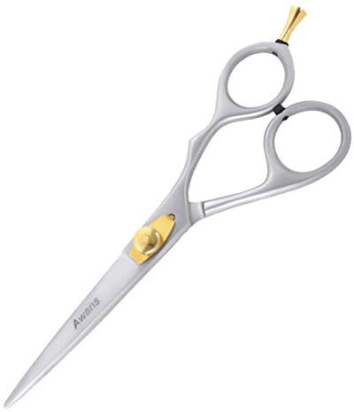 Hair-Cutting Scissor, Hairdressing Hair-Cutting Barber Salon Home Shears for Mustache and Beard Grooming Hair. Hairdresser Styling Thinning Trimming Cutting Scissors 6, Scissor Hair