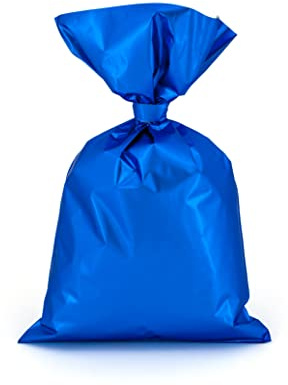 Italpak Bolsas de Regalo 'Soft', 50 piezas, Azul, 25x40 cm