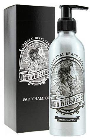John Whiskers Bartshampoo - Made in Germany – 2in1 Bartseife mit unvergleichbarem Duft – Vegan & ohne Silikone - für einen geschmeidigen und reinen Bart