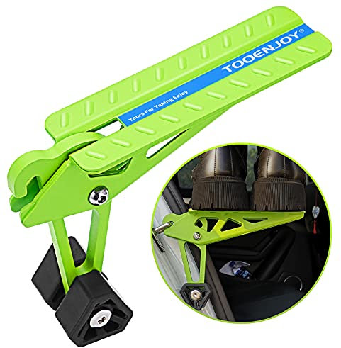 TOOENJOY Auto Türstufe, klappbarer Auto Türpedal Klappleiter, Universal Car Doorstep, einfacher Zugang zum Dach, unentbehrliches Tritthilfe für Autos, SUVs, LKWs(Grün)