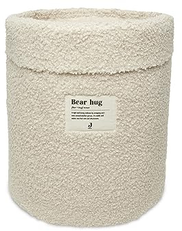 Jollein Aufbewahrungskorb Ø 18cm Ablage Boucle Naturel