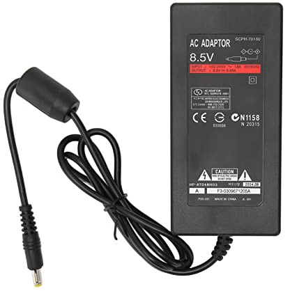 Fuente de Alimentación para Cable de Cargador de Adaptador de CA de Repuesto para Consola Slim 70000 9000 100-240V