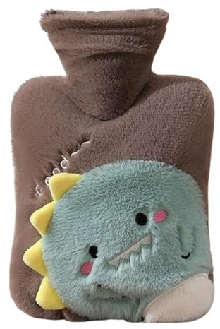 Cool Night Thermal Water Bottle | 1000ml Cold Weather Thermal Bag, Relaxation Pillow with Plush Cover, Generous Volume Body Heating