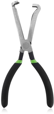 Gosknor Electrical Disconnect Pliers, Car Fuel Line Pliers Hose Pliers Automotive Electrical Connector Pliers Spark Plug Pliers for Easily Disconnection the Locking-Push Tab Electrical Connector