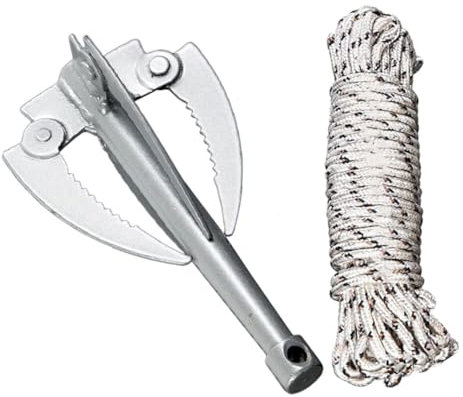 CAXUSD Râteau Pliable pour Étang Coupe-Herbe Aquatique Rasoir pour Lac avec Manche Noir Outil De Retrait Professionnel