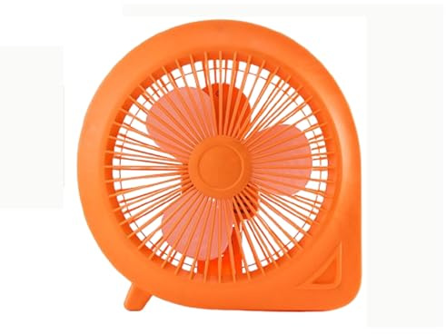 SerendipitousWhisper Ventilateur de Bureau,Ventilateur de Table Portable,Ventilateur de Bureau Rechargeable,1 Jeu Ventilateur,2 Vitess,air Puissant et Fonctionnement Silencieux，pour Chambre,Cuisine