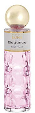 PARFUMS SAPHIR Elegance Eau de Parfum con Vaporizzatore da Donna, 200 Ml