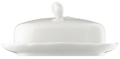 Hutschenreuther Maria Theresia Weiss Butterdose 250 gr.