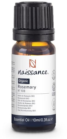 Naissance Rosmarinöl BIO Ätherisches Öl (Nr. 108) Rosmarinöl Für Haare - 10ml