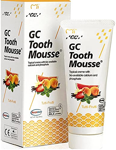 2x GC Tooth Mousse Zahnpasta 35ml Tube Tutti Frutti (2x 35ml Tube)