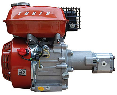 Hydraulikaggegat LSA196CC-CN Benzinmotor 6,5PS 4 Takt luftgekühlt mit Hydraulikpumpe 200bar für Holzspalter Kipper Pressen Kräne