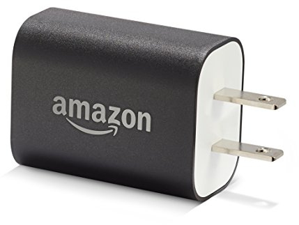 Amazon 9W Official OEM USB Charger and Power Adapter for Fire Tablets, Kindle eReaders, and Echo Dot