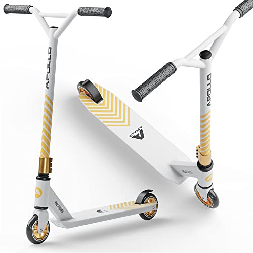 Apollo Genius Pro – Patinete infantil robusto, rodamientos ABEC 9, 6-10 años, ideal para estilo libre y urbanismo