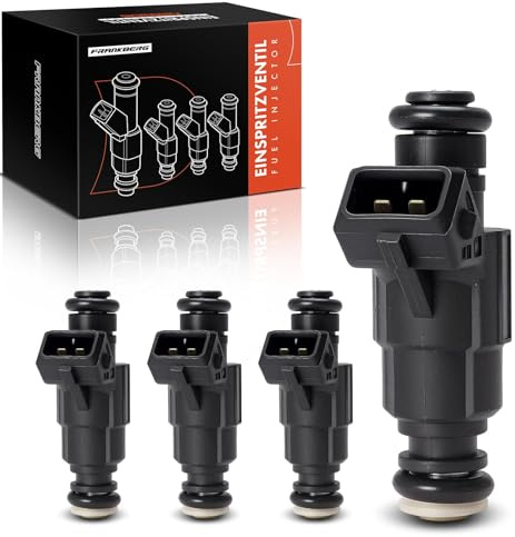 Frankberg Buse d'injecteur de carburant Essence Compatible avec TT 8N3 1.8L TT R.o.a.d.s.t.e.r 8N9 1.8L Golf IV Variant 1J5 1.8L Polo 9A 9N 1.8L O.c.t.a.v.i.a I Break 1U5 1.8L Remplacer# 0280156061