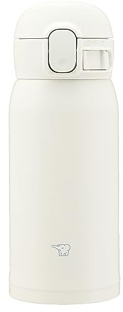 Zojirushi SM-WS36-WM Stainless Steel Mug, 12-Ounce, Matte White