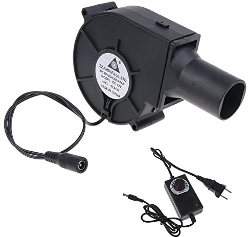 Plumdrop 110V 220V Barbecue Ventilatore Barbecue Riscaldamento Stufa 3-12V Ventilatore Aria Griglia Ventilatore velocità Regolabile Carbone Accendifuoco 9733