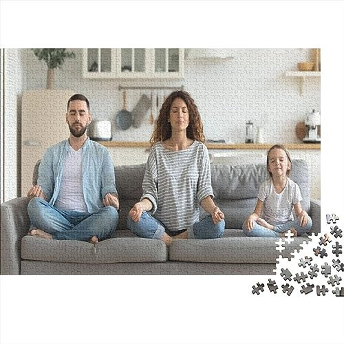 Family Photo Personalisierte Foto-Puzzle 1000 Hölzernes Teile/inkl. DIY Verpackung/mit Eigenem Bild Bedrucken Lassen 300pcs (40x28cm)