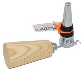 Holz Weinstöpsel Korkenzieher Esche 2in1 Weinstopfen Handarbeit Geschenk Geschenkidee Flaschenverschluss Weinstoppen Weinstoppel Flasche Holz Edelstahl Eschenholz