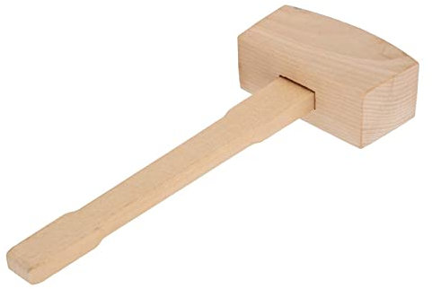 Zimmermannshammer, Holzhammer, Professionelle Holzbearbeitung, Holzhammer, Holzklopfwerkzeug für, Schlägel (L), Schlägel (L 180x78cm)