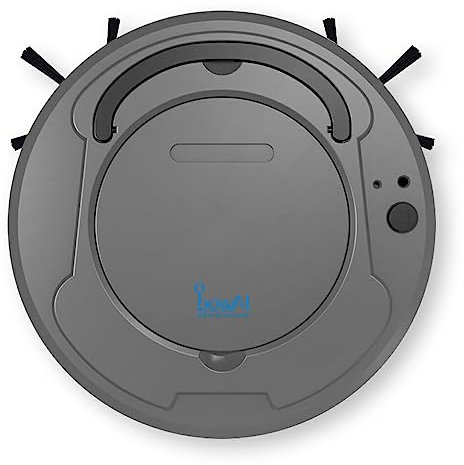 dijiusidy USB Rechargeable Vacuum Sweeper Household Electric Floor Pet Hair Carpets Cleaning Machine Dorm Appliances Gifts, Gray