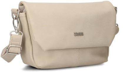 Zwei Damen Handtasche Mademoiselle.M M40 kleine Umhängetasche 1 Liter Crossbody-Bag mit Magnetklappe & Reißverschluss klassisch-elegante Abendtasche in Trapezform