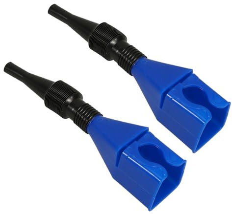 ULTECHNOVO 2pezzi Imbuto Per Flessibile Imbuto Per Trasmissione Liquido Con Tubo Per Auto Per Viaggi e Avventure All Aperto Facile Da Pulire e Leggero