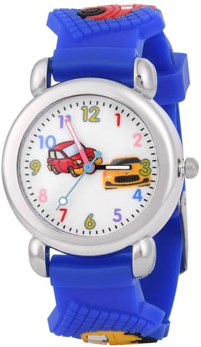 OFFCUP Kids Watch, 3D Cute Cartoon Toy Watches, Silicone Band Wrist Watches for Kids, Analogue Quartz Watch Gift for Boys and Girls Age 3-11 Years Old Children's Day Gifts