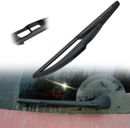KIMPZ Balai D'essuie-Glace Arrière 10 pour Smart pour Fortwo Coupé 451 2007 2008 2009 2010 2011 2012 2013 2014 Pare-Brise Pare-Brise Nettoyage Hayon Fenêtre Pluie Brosse Accessoires d'essuie-Glace