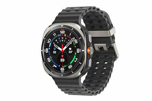 SAMSUNG Galaxy Watch Ultra AI Smart Watch, Health Monitoring Fitness Tracking, 47mm LTE Titanium Silver(UK Version) (Renewed)
