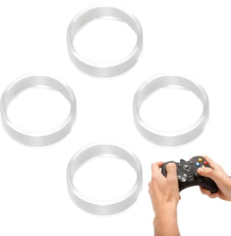 Protection de joystick, anneau de protection contre l'usure | Housses de manette de jeu polyvalentes et sûres pour les adolescents, les adultes, les amateurs de famille
