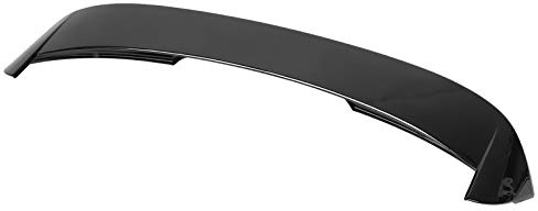 Julihai Becquet de Toit Noir Brillant ABS Aileron de Toit Arrière Couche Transparente Haute Brillance Extension d'aile de Aérodynamique pour Seat 5F Mk3 5 Portes 2013 2020