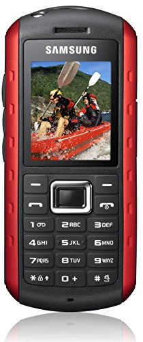 Samsung GT-B2100 Outdoor Handy (1,3 MP-Kamera, MP3, IP57-Zertifizierung, wasserdicht) scarlet-red