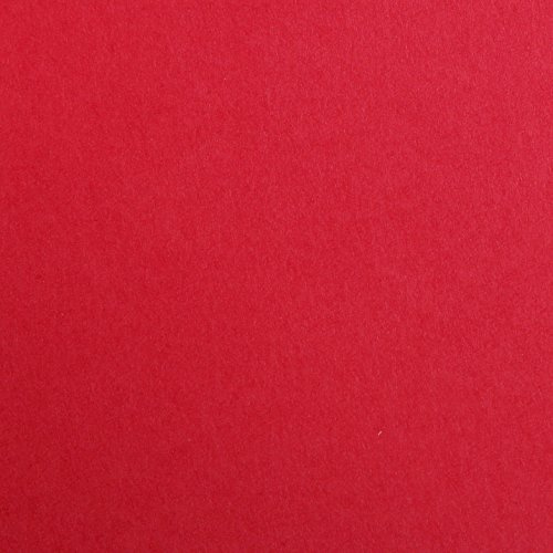 Clairefontaine 97356C Packung (mit 25 Bögen Zeichenpapier Maya, DIN A4, 21 x 29,7 cm, 120g, glatt, ideal für Trockentechnik und Einrahmen) hochrot