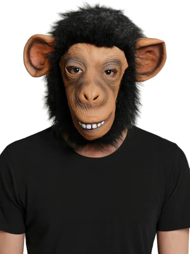 Guirca 2664 - Careta Chimpance con Pelo