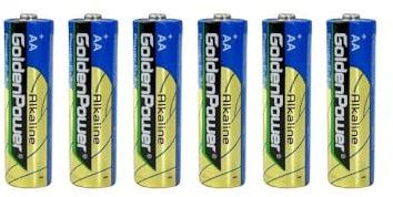 Lot de 6 Piles AA LR06