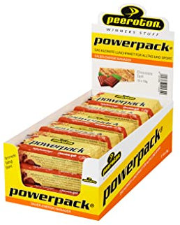 Peeroton Powerpack Riegel Chocolate Split - Energieriegel ohne Zucker - Protein Snack Mahlzeitenersatz mit langanhaltender Energieverfügbarkeit - der Haferriegel, der sättigt und stärkt - 15 x 70 g