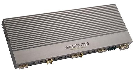 Ground Zero GZUA 6SQ - 6/3-Kanal Endstufe mit 1500 Watt (RMS: 1260 Watt)