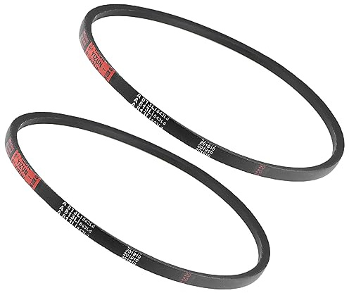 Kozelo 2pcs A-813Li/A32 Drive V-Belt - [13mm Width x 8mm Height] A-Section Rubber Drive Belt Wrapped for Transmission Use, 813mm Inside Circumference