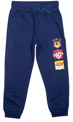 Paw Patrol joggingbyxor för pojkar – barn träningsbyxor sweatbyxor byxor blå, blå, 122/128 cm