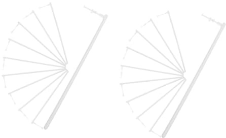 Parliky 20pcs Windmill Rods for Pinwheel Crafting Replacement Parts for Garden Windmills Smooth Edges Comfortable Grip for Outdoor Activities