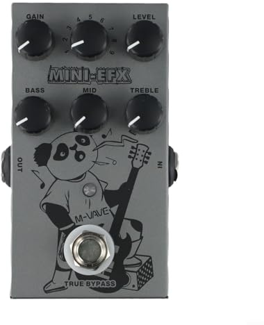Explore Your Sound with the For MVAVE Electric Guitar Distortion Effector Featuring Nine Tones & Adjustable EQ Settings