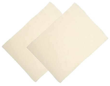 2 Paños de Lino Natural para Fermentar Pan 48x36 Cm