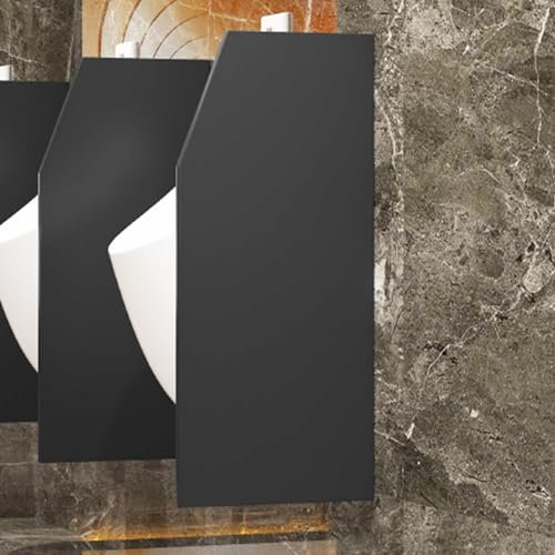 Generisch Separador de urinario para escuelas y lugares públicos, privacidad para urinarios, ideal para privacidad en el cuarto de baño (1 unidad, 89,9 x 40,9 cm)