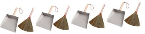 Healeved Household Table Broom Dustpan Cleaning Kit Mini Brush Desktop Cleaning Supplies
