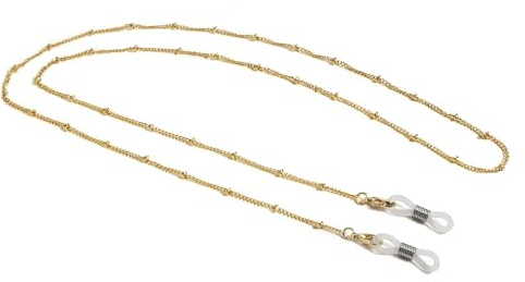 Lynqvor Brillenkette Damen (75cm) - 100% wasserfest, allergikerfreundlich, Perfekte Länge für sicheren Halt