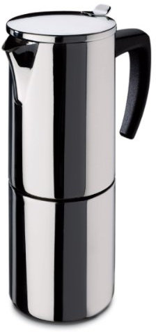 Fagor - Cafetera INOX Etna6, 6 Tazas, 535 Ml, Acero INOX, Asa Soft